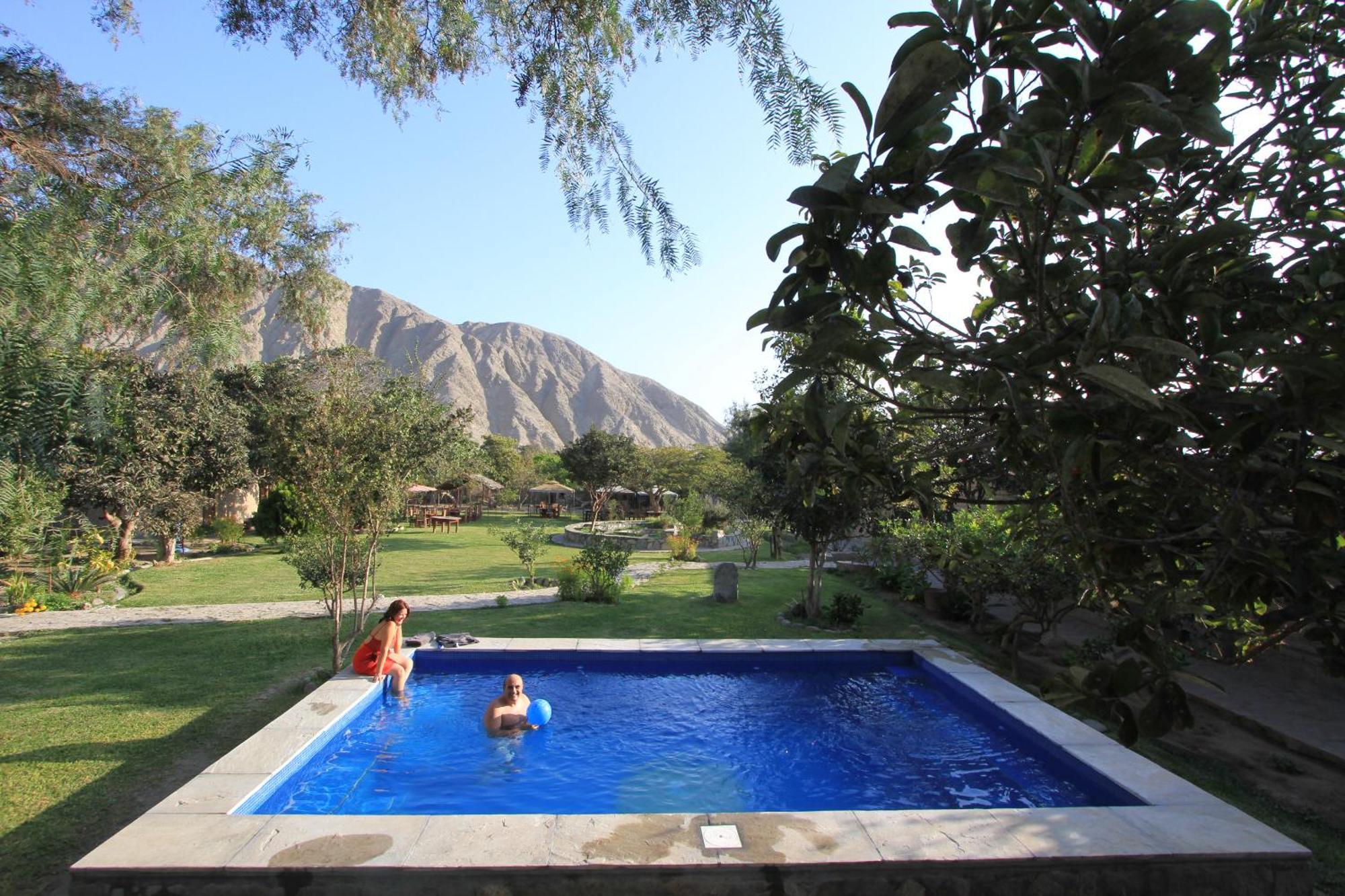 Refugio De Santiago Ecolodge Lunahuaná Exterior foto